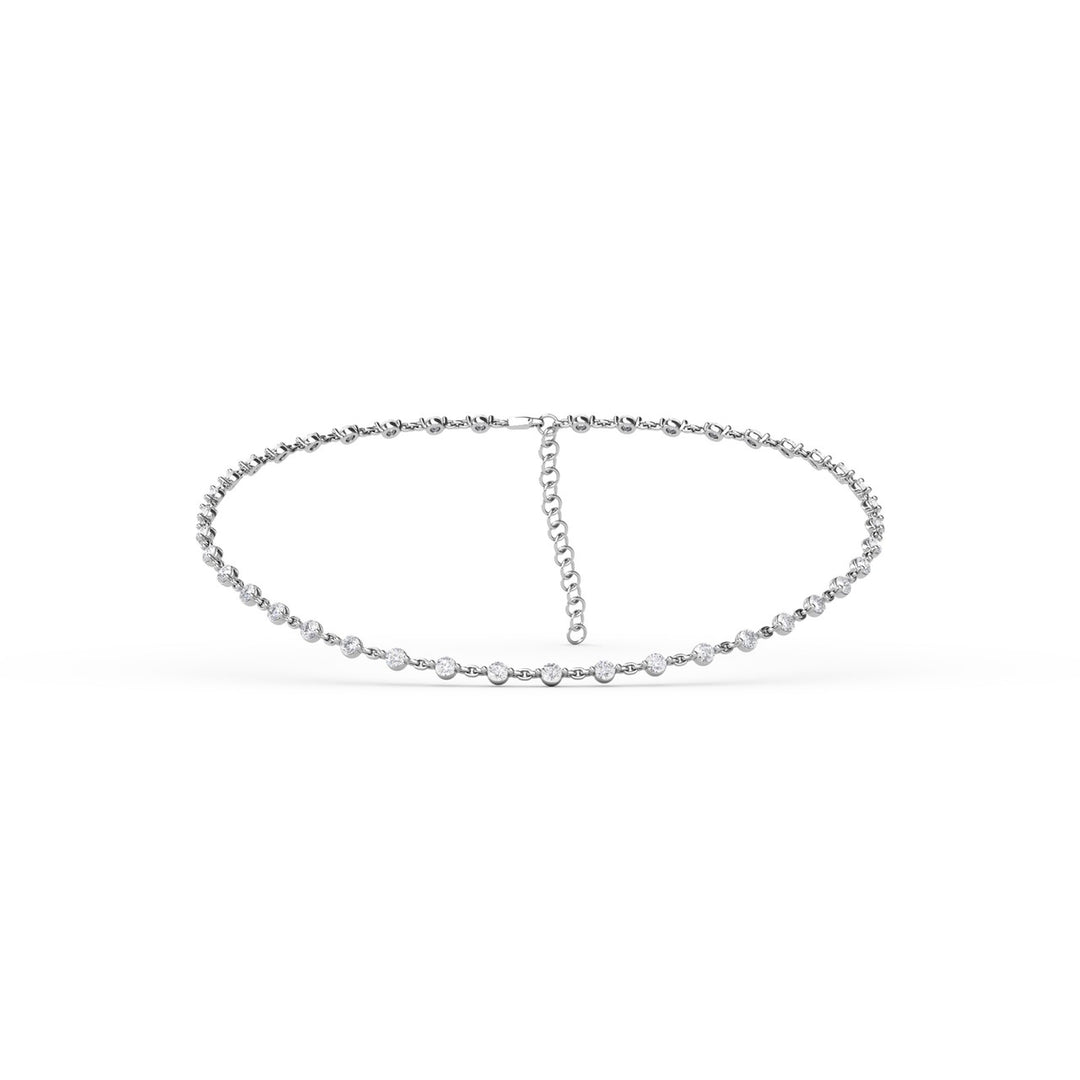 6.15ct Diamond Choker Necklace