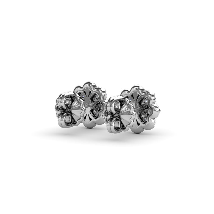 Magnolia Diamond Stud Earrings