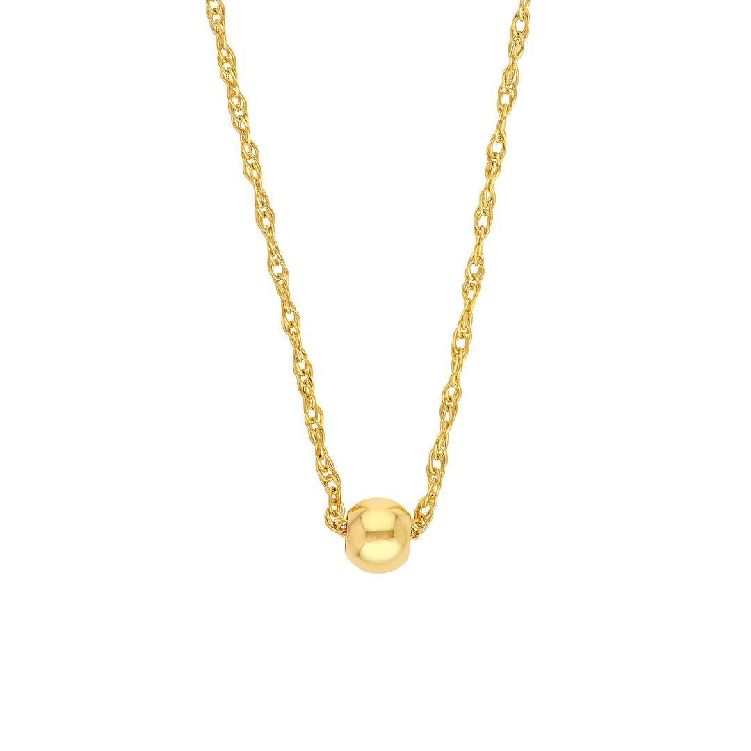 Small Bead Pendant Necklace
