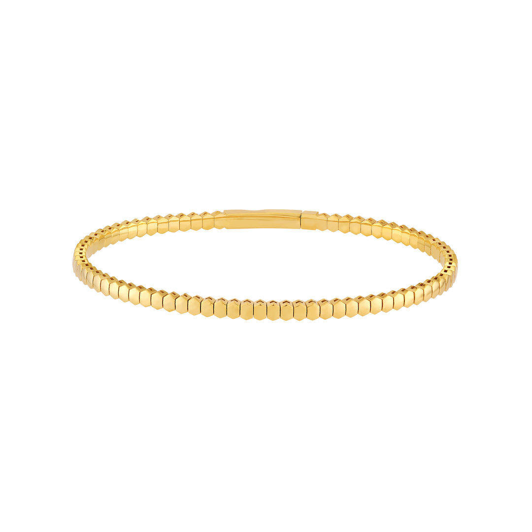 3.10 Hexagonal Link Flexi Bracelet