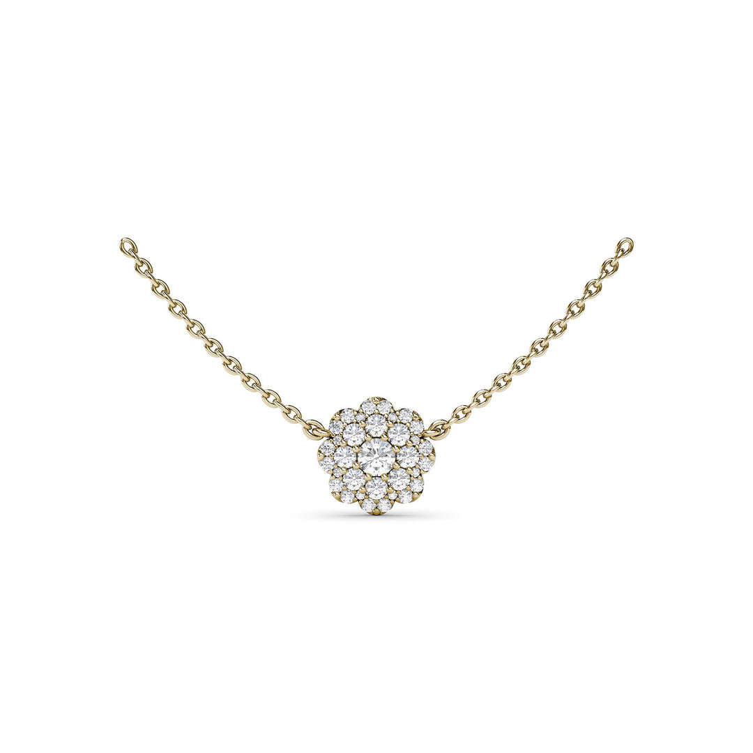 Magnolia Diamond Necklace