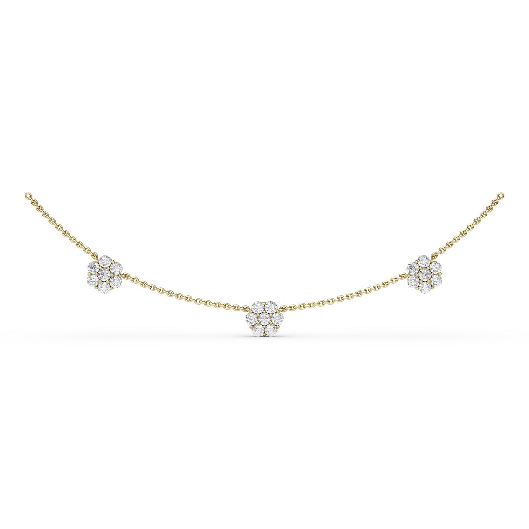 Magnolia Diamond Necklace