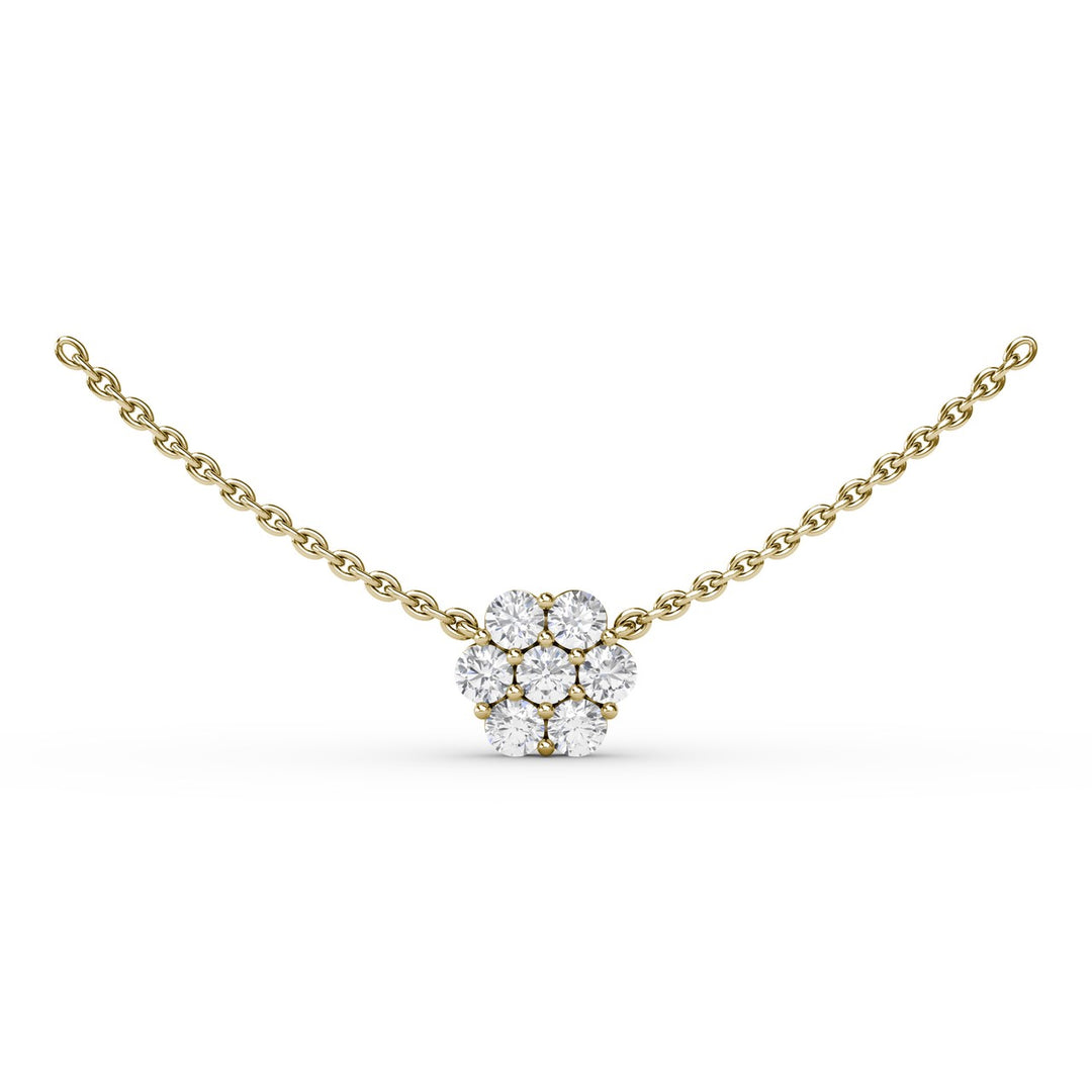 Magnolia Diamond Necklace