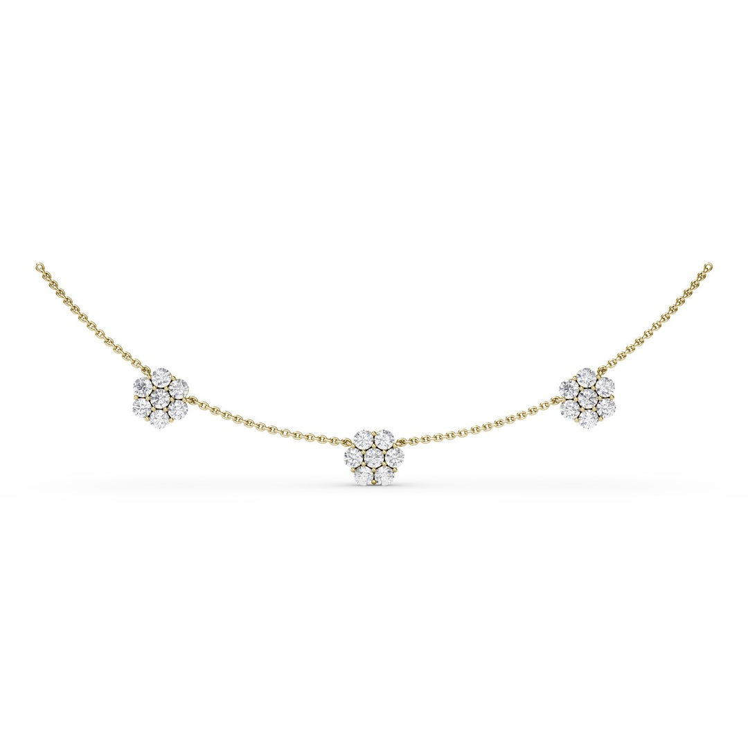 Magnolia Diamond Necklace