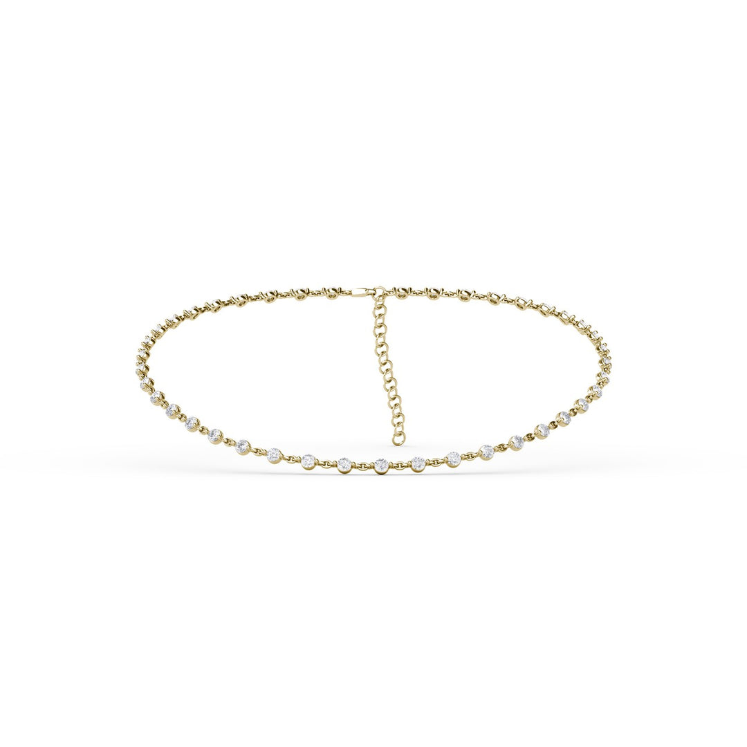 6.15ct Diamond Choker Necklace