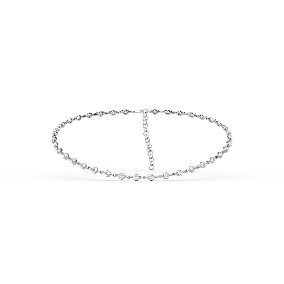7.8ct Diamond Choker Necklace
