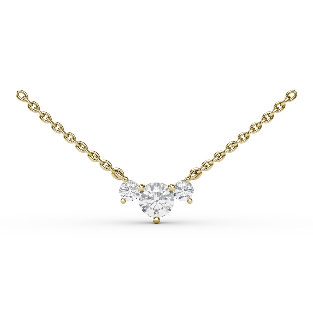 Empire Diamond Necklace