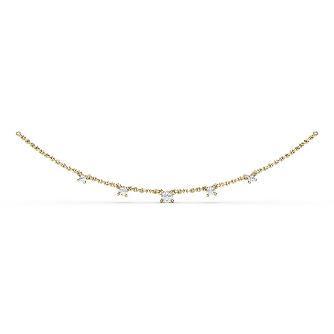 Empire Diamond Necklace