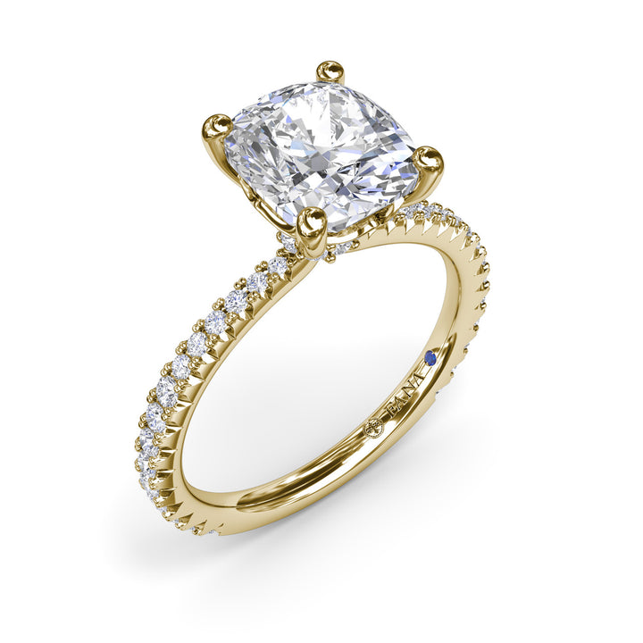 Diamond Collar Engagement Ring