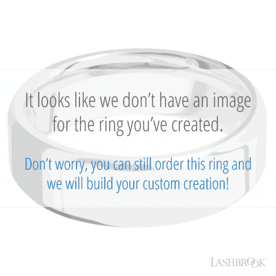10K Yellow Gold band with 13 Round Lab Grown Diamond having TCW-.39