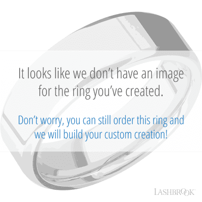 10K Yellow Gold band with 46 Round Lab Grown Diamond having TCW-.69