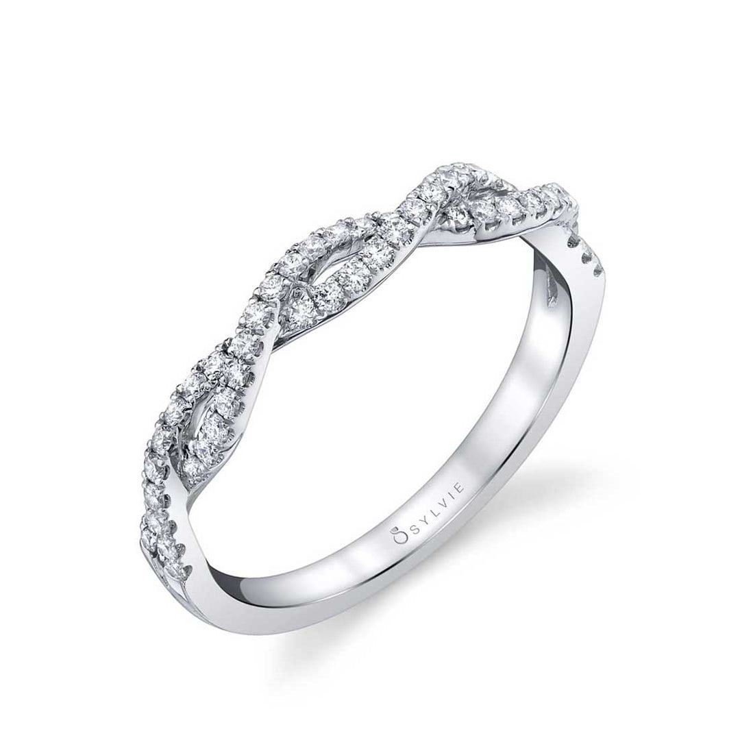 Classic Spiral Wedding Band