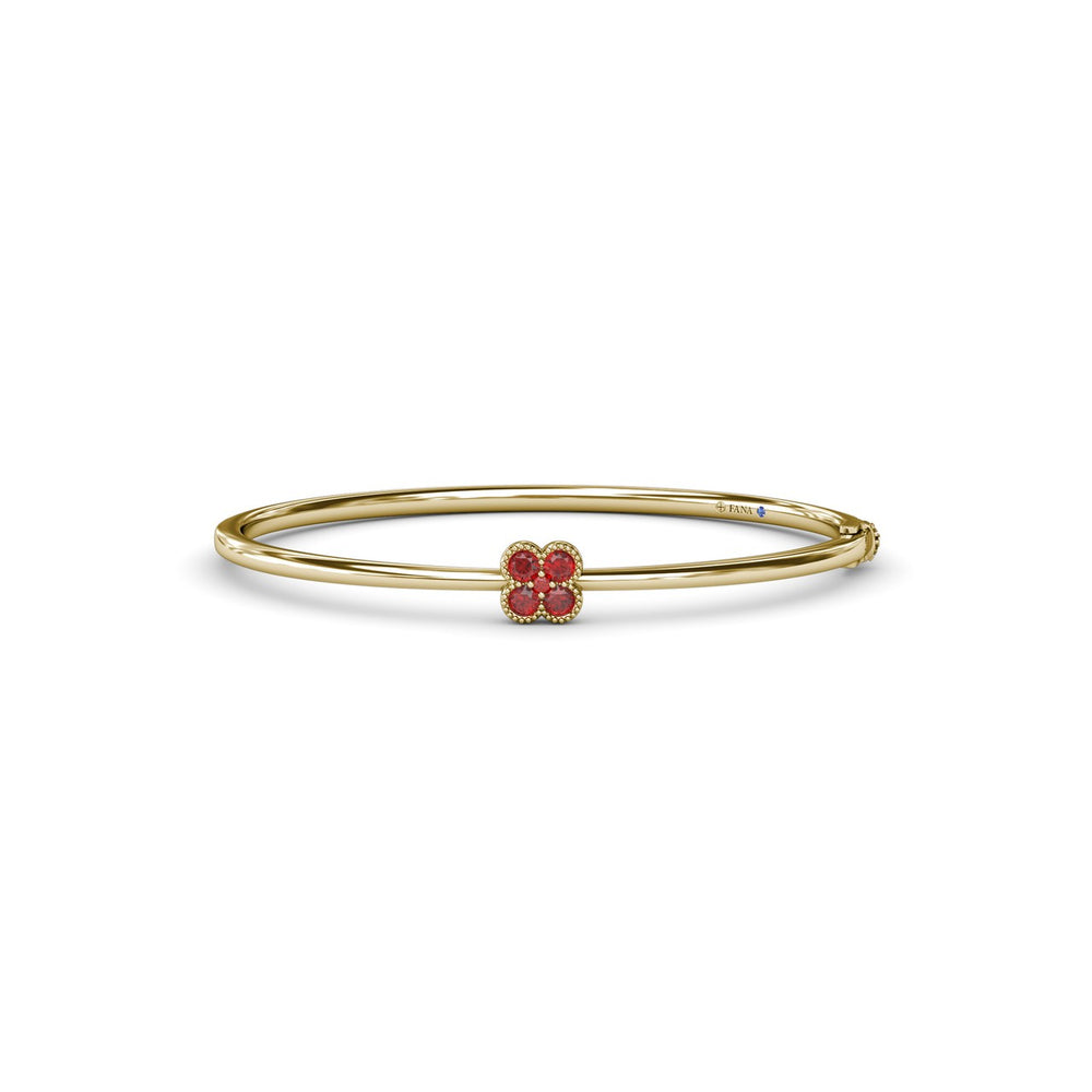 Magnolia Ruby Bangle