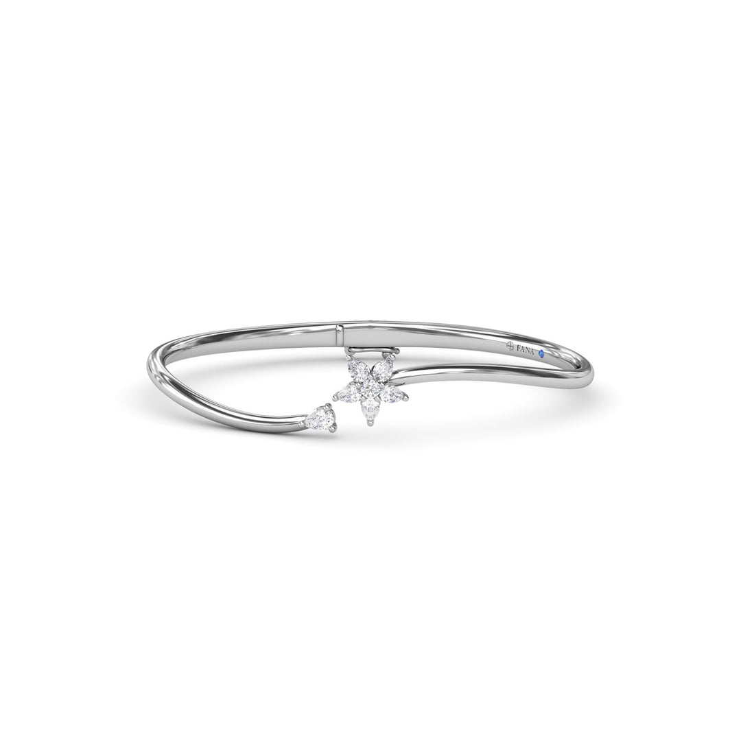 Catalina Diamond Star Bangle