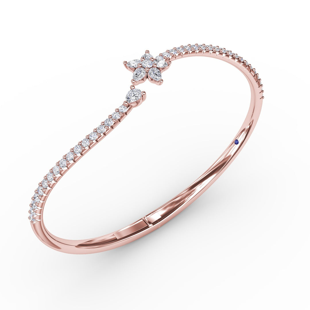 Catalina Diamond Star Bangle