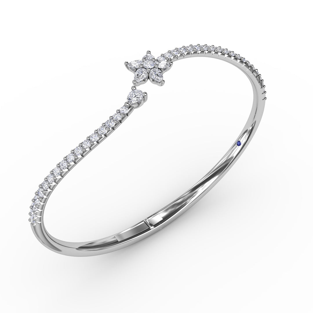 Catalina Diamond Star Bangle