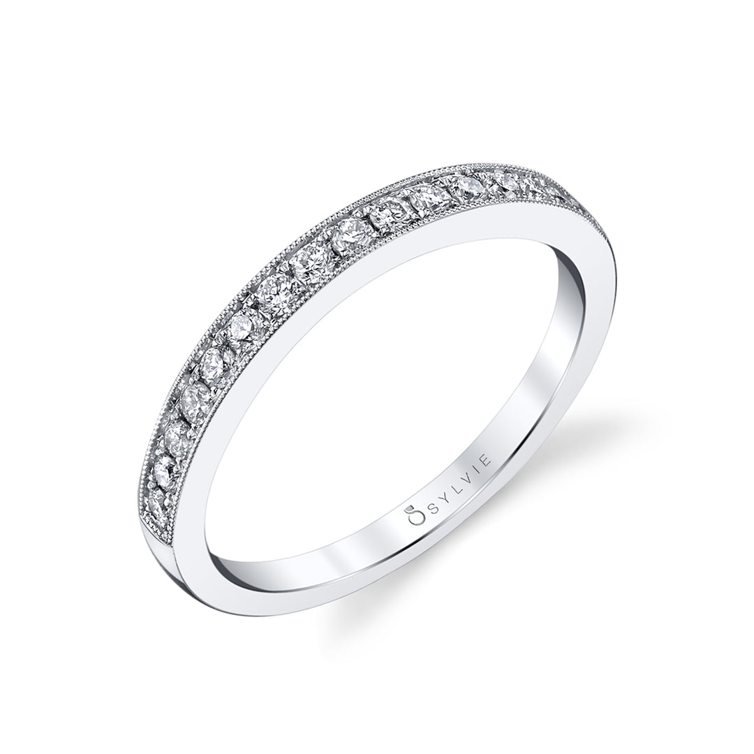 Classic Diamond Wedding Band