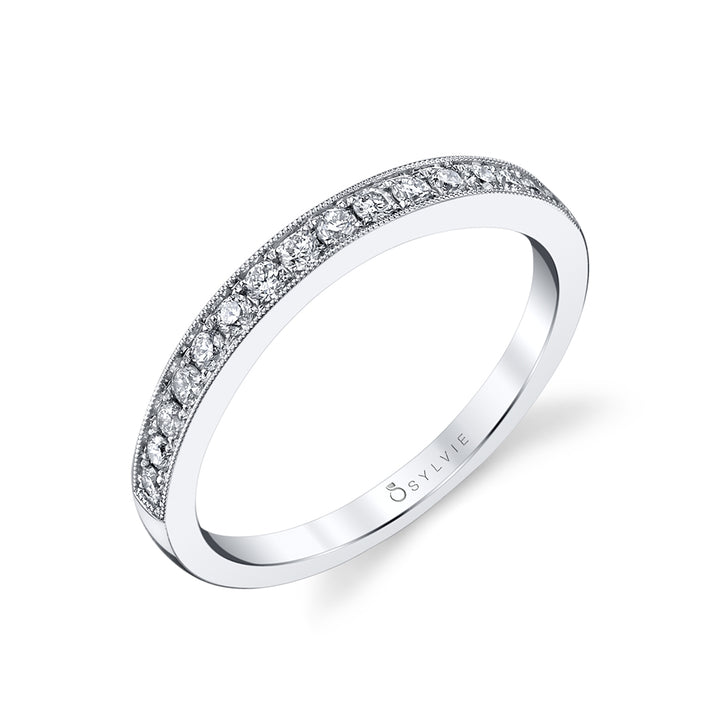 Classic Diamond Wedding Band