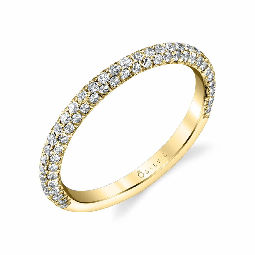 Pave Wedding Band - Jayla