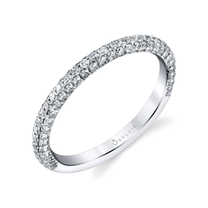 Pave Wedding Band - Jayla