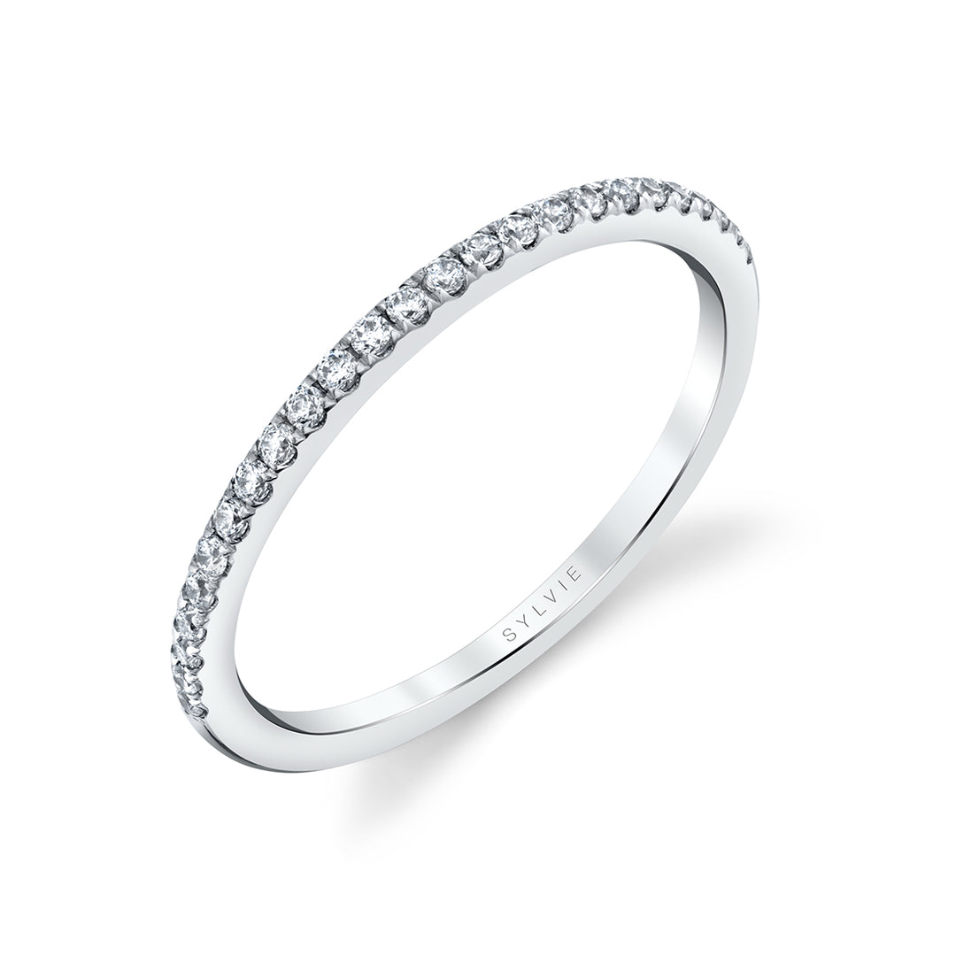 Classic Diamond Wedding Band