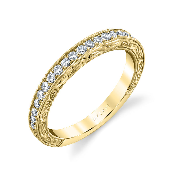 Engraved Wedding Band