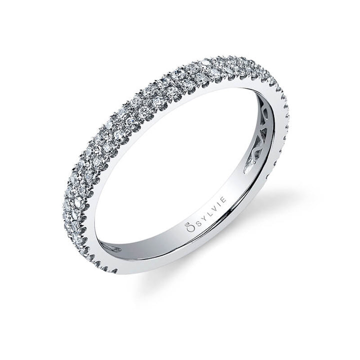 Classic Double Row Wedding Band