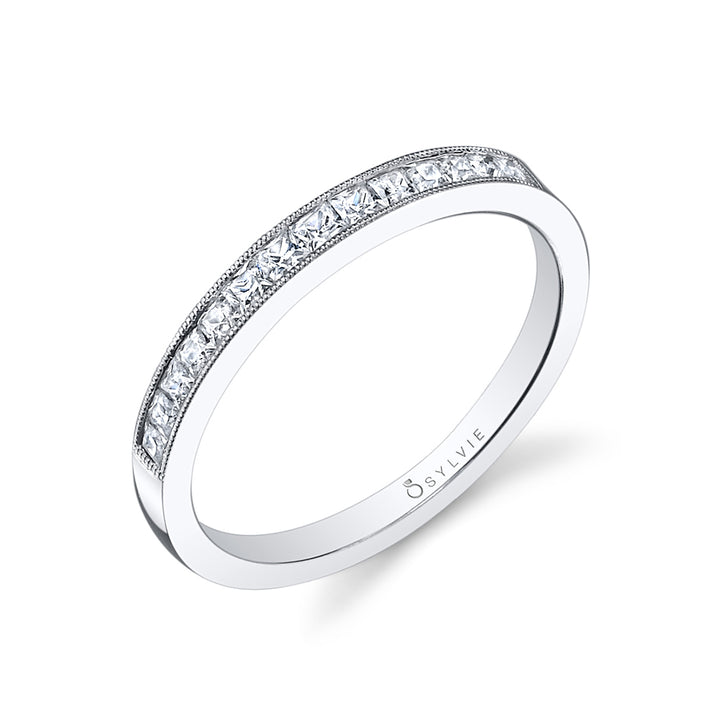 Princess Cut Wedding band