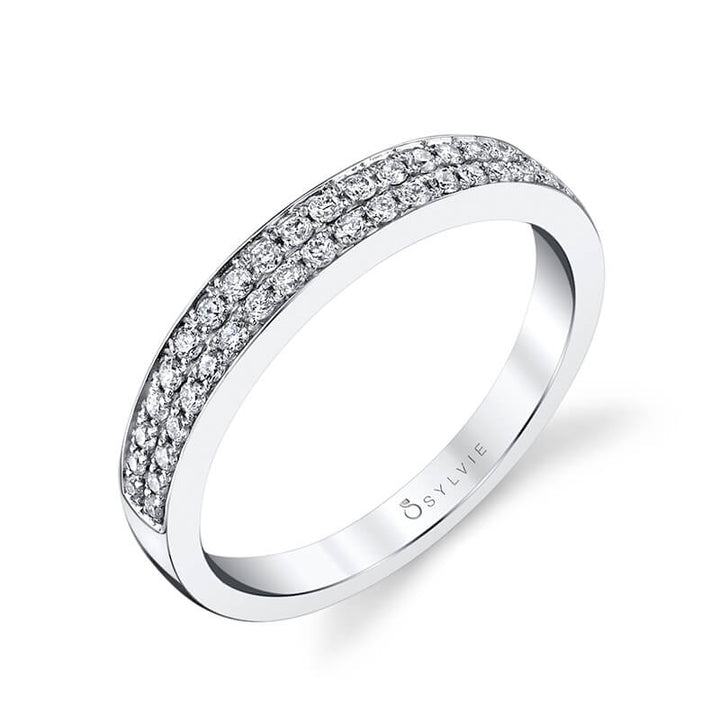 Double Row Wedding Band