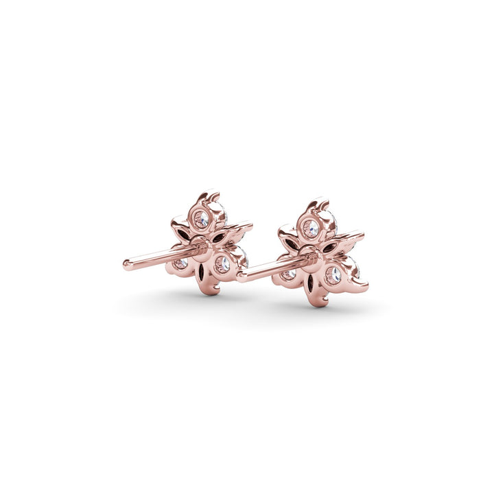 Trio Stud Diamond Earrings