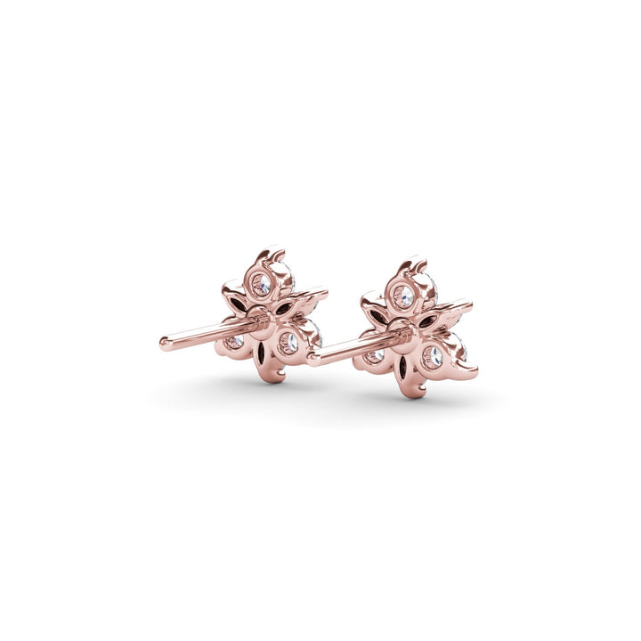 Trio Stud Diamond Earrings