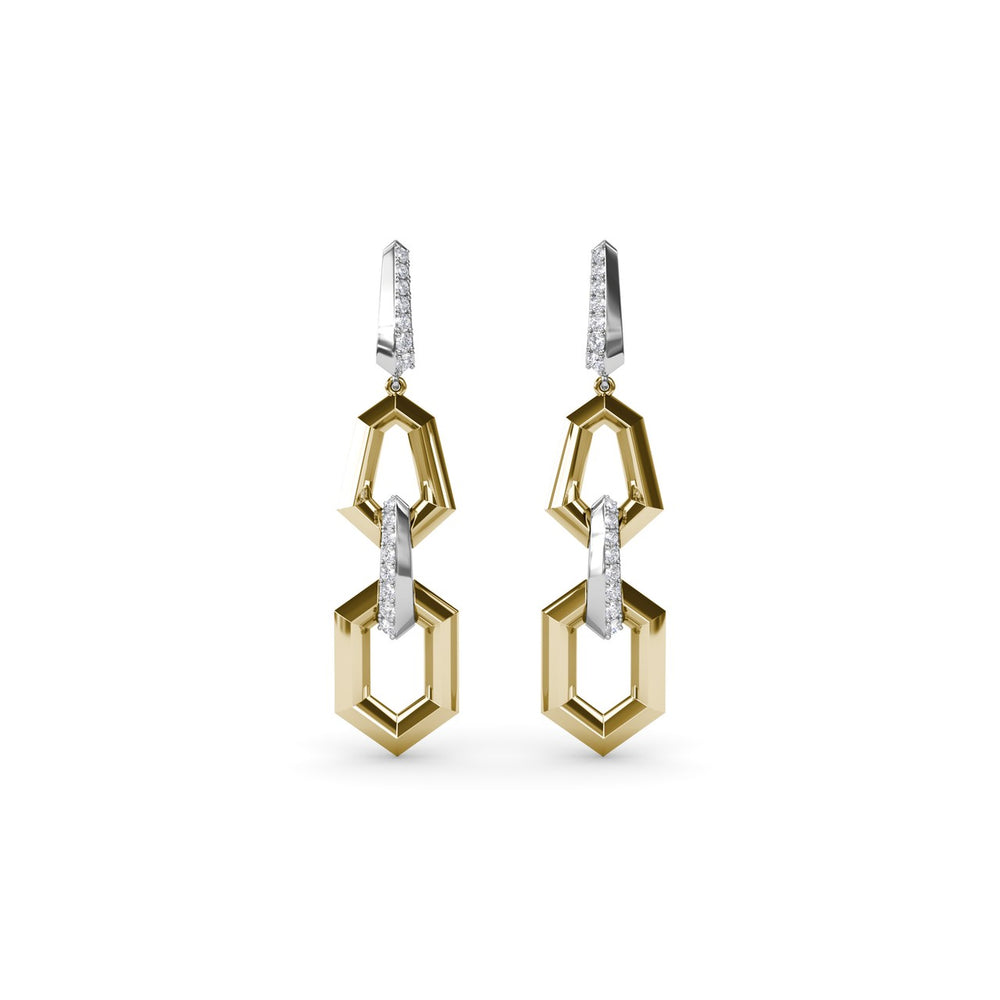 Lynq Bold Drop Earrings
