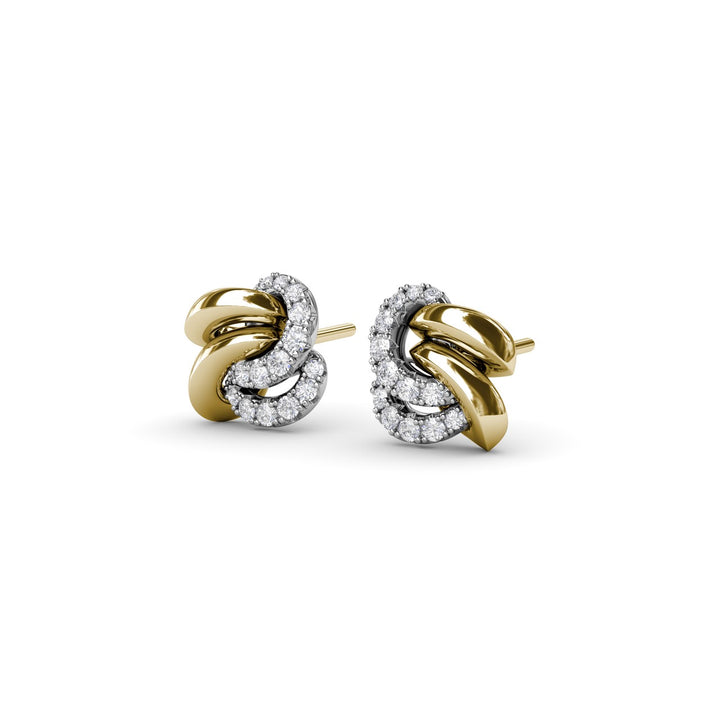 Spyre Intertwined Stud Earrings