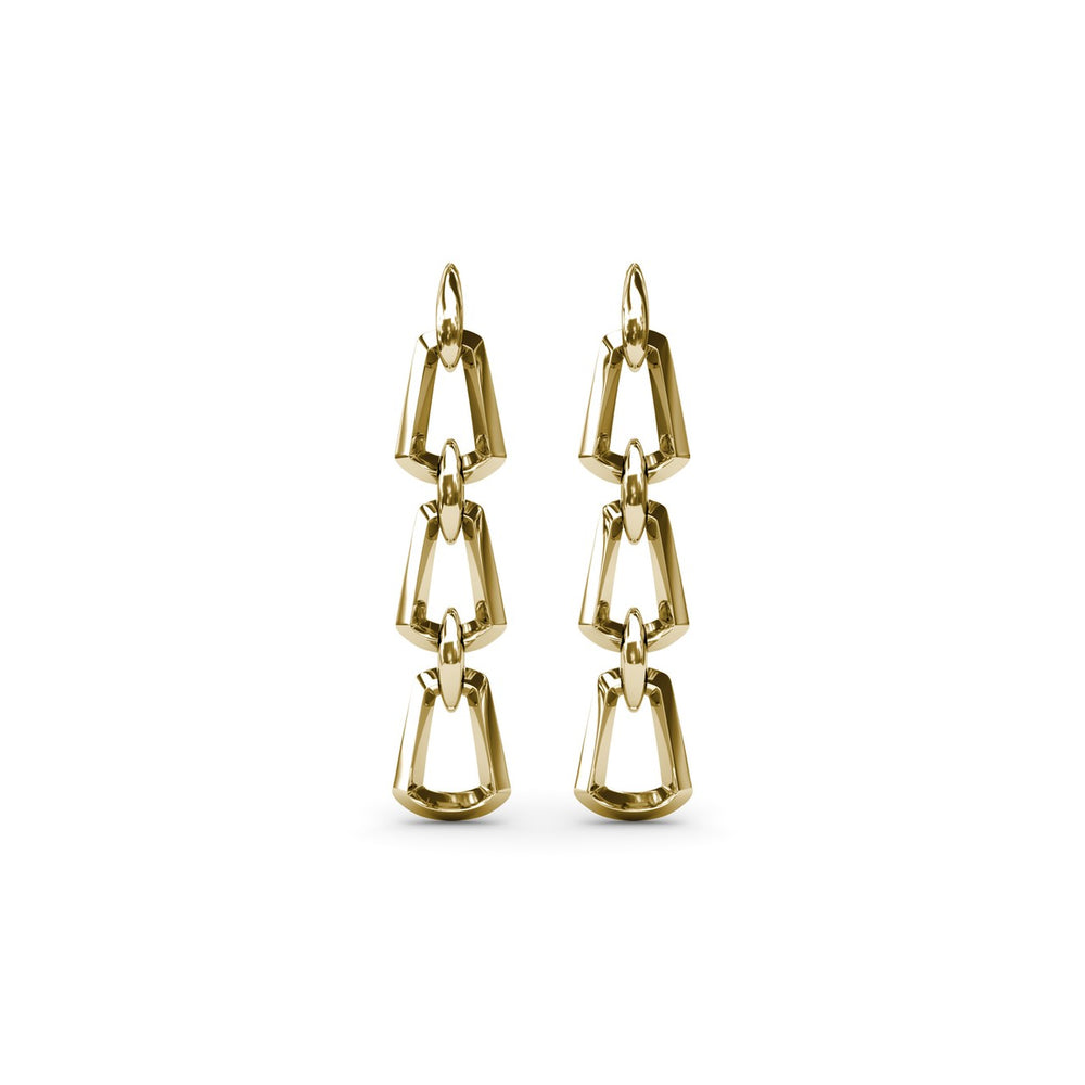 Lynq Long Trapezoid Earrings