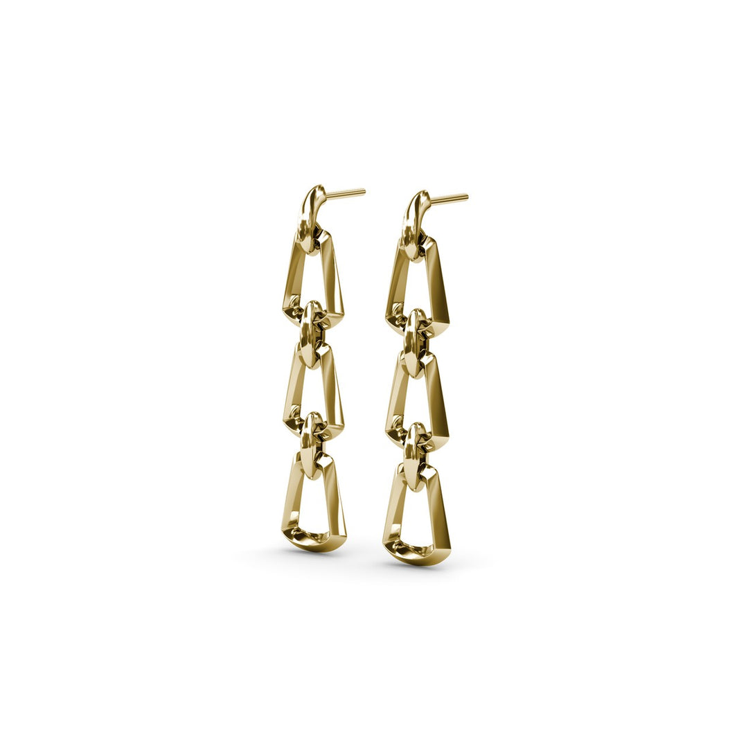 Lynq Long Trapezoid Earrings
