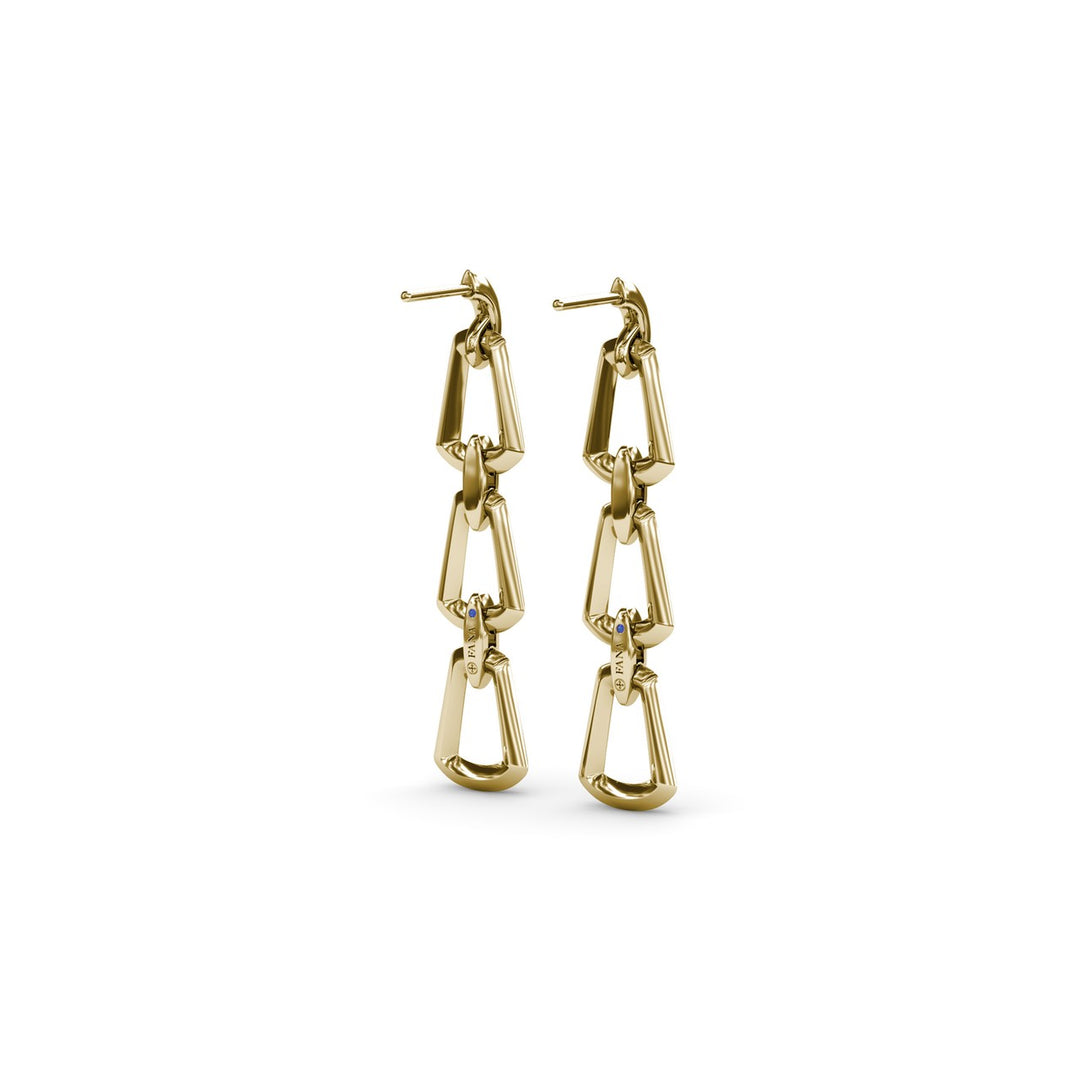 Lynq Long Trapezoid Earrings