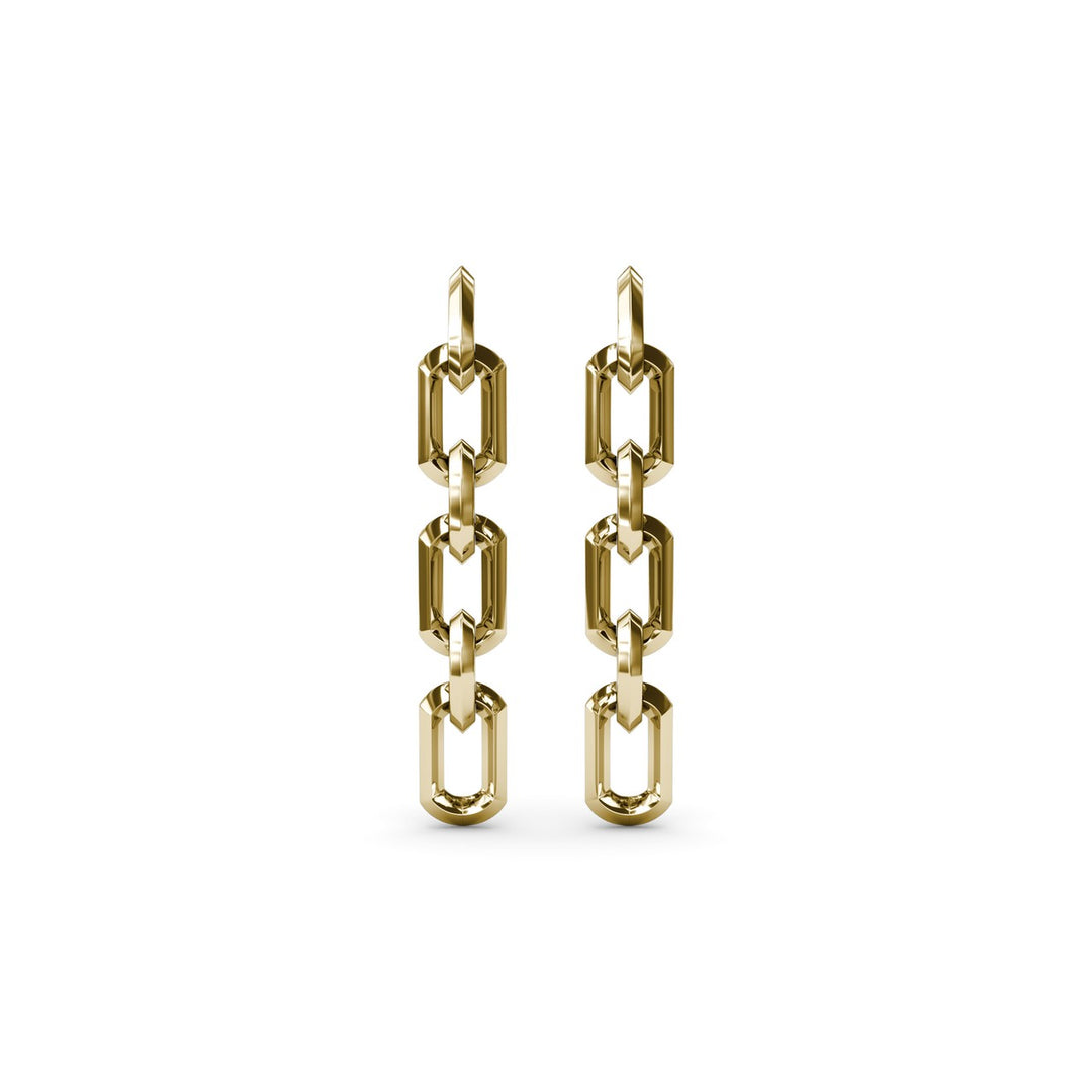 Lynq Long Drop Earrings