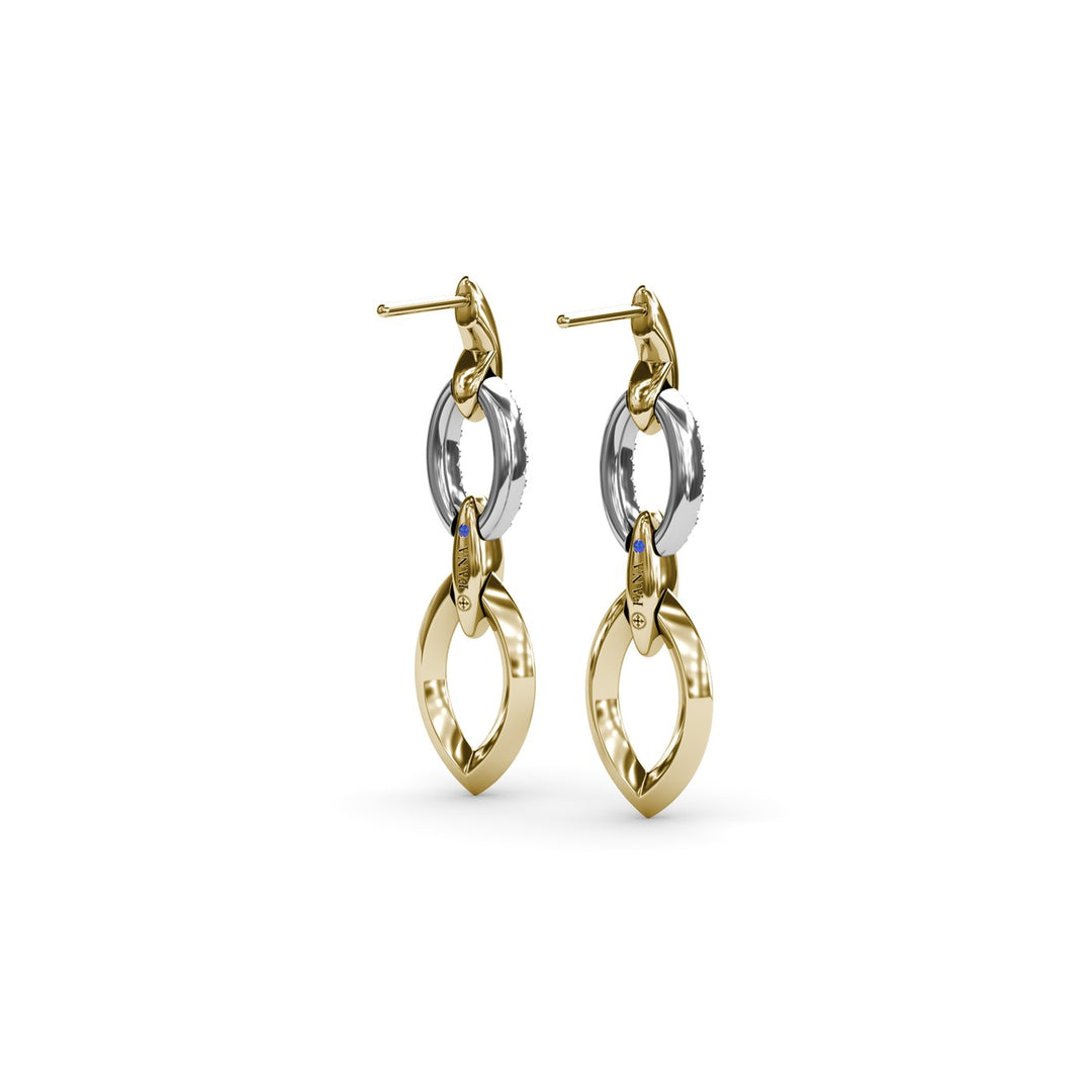 Lynq Double Drop Earrings
