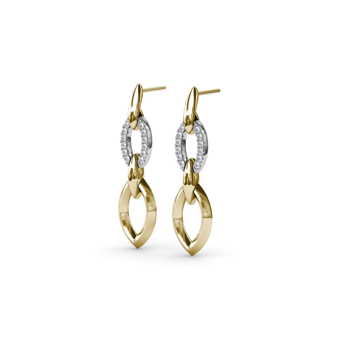 Lynq Double Drop Earrings