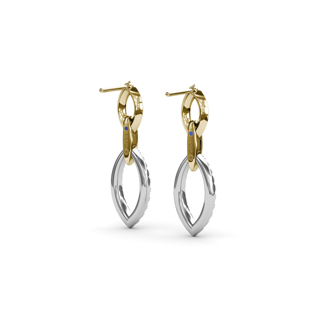 Lynq Marquise-Shaped Drop Earrings