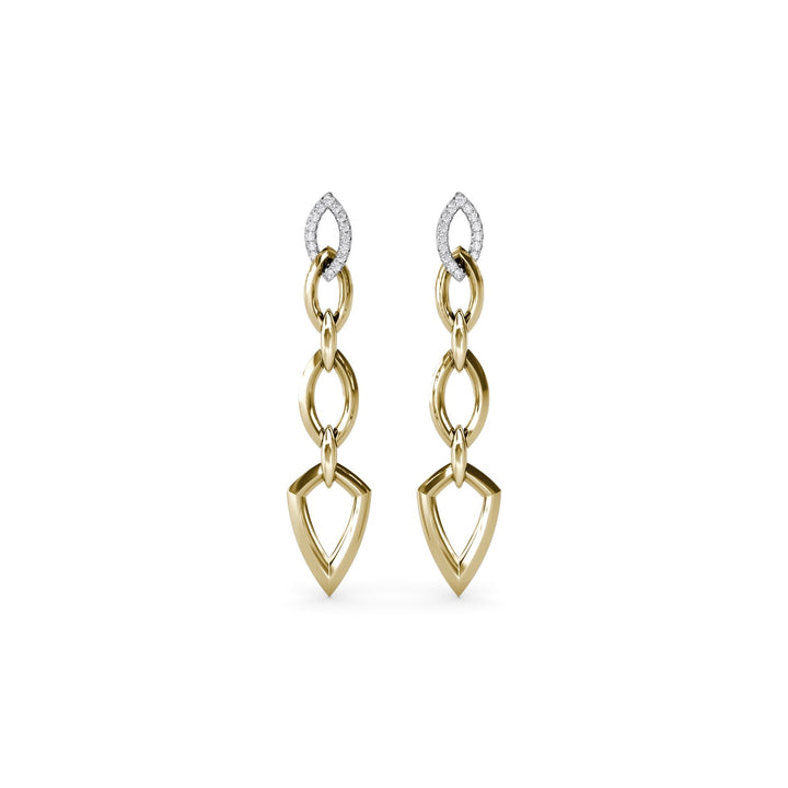 Lynq Bold Marquise-Shaped Earrings