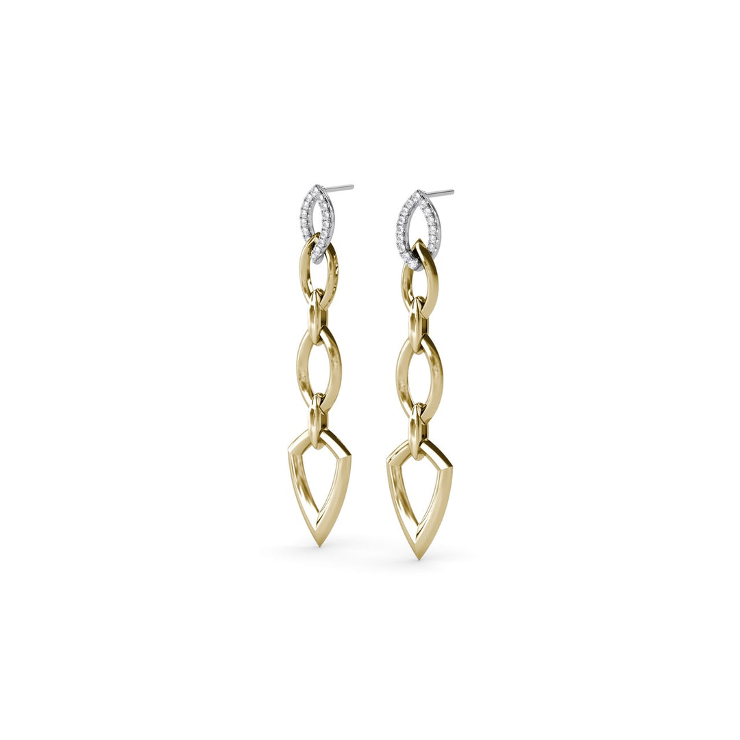 Lynq Bold Marquise-Shaped Earrings
