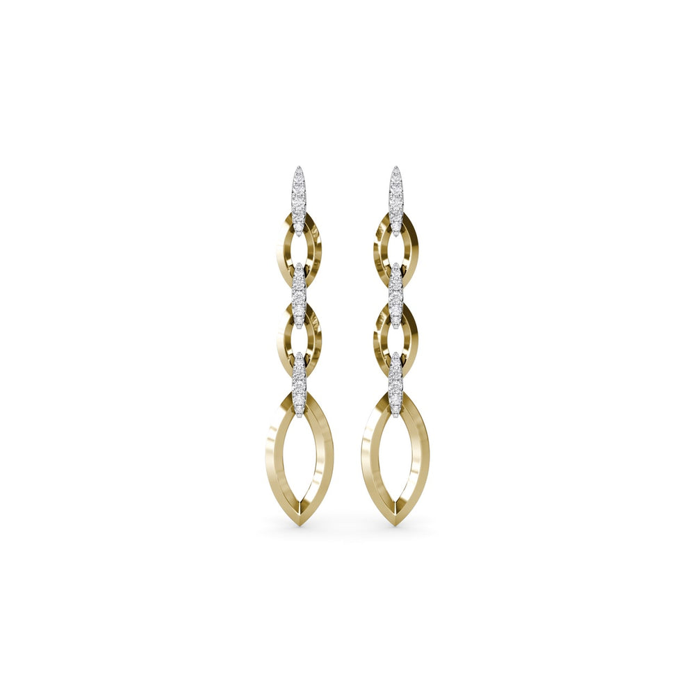 Lynq Marquise-Shaped Drop Earrings