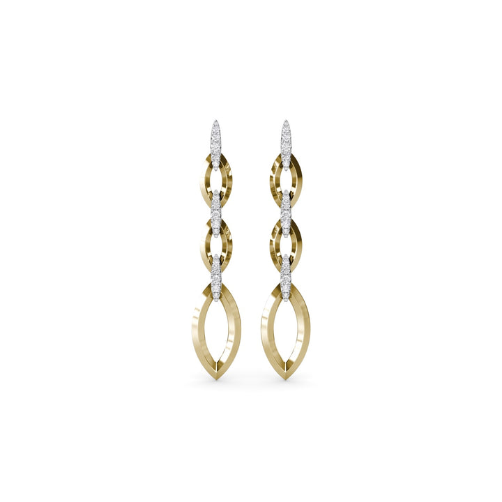 Lynq Marquise-Shaped Drop Earrings