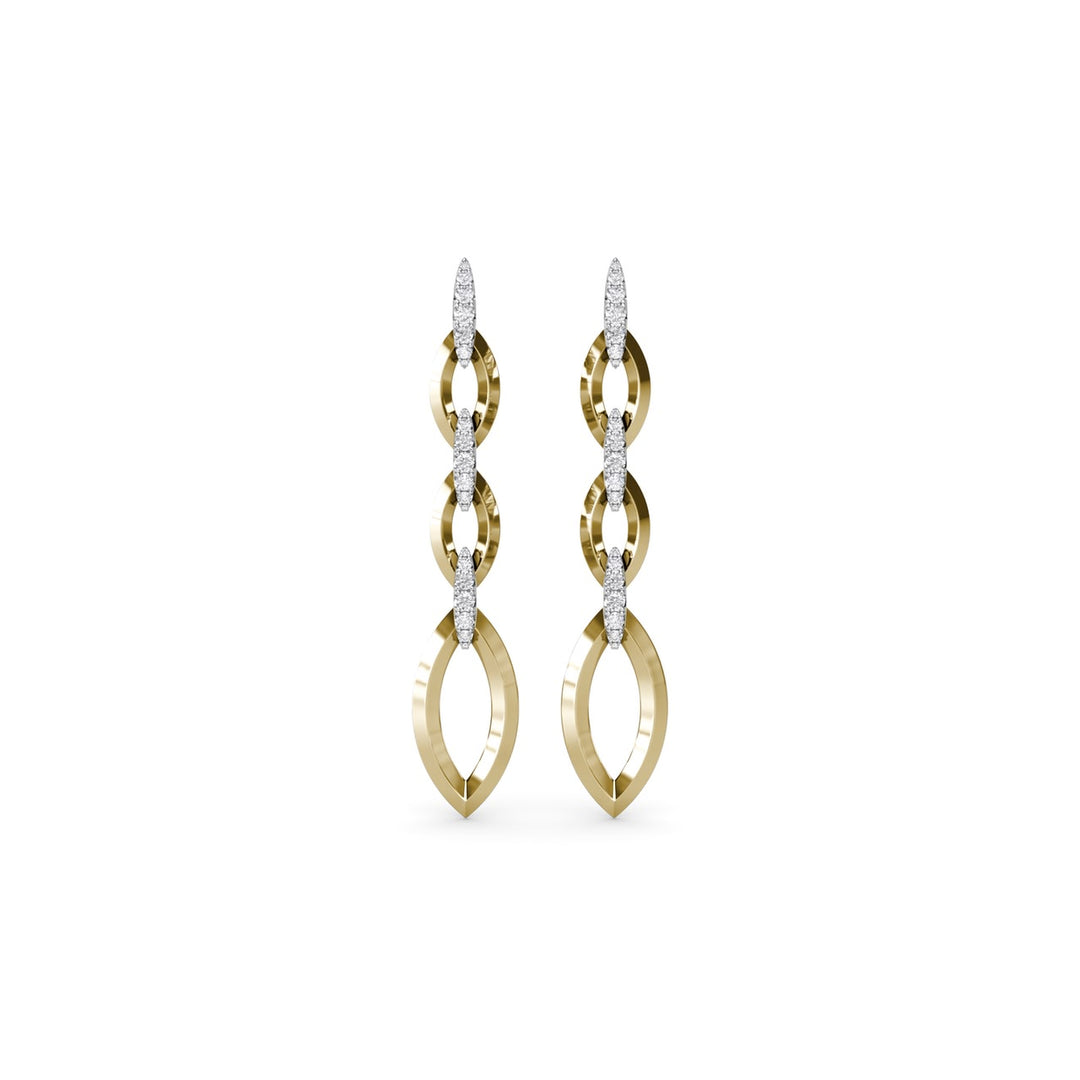 Lynq Marquise-Shaped Drop Earrings