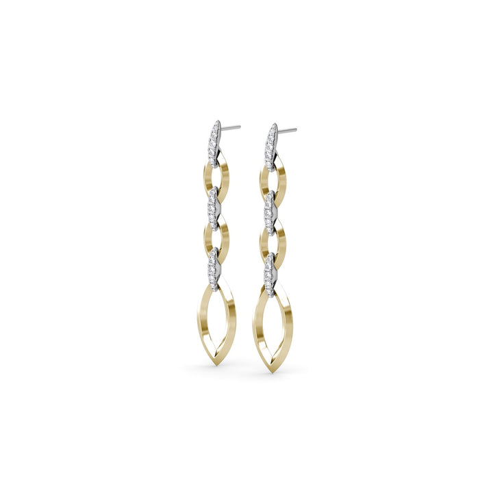 Lynq Marquise-Shaped Drop Earrings