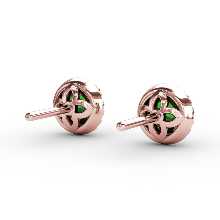 Dazzling Brilliant Cut Stud Earrings