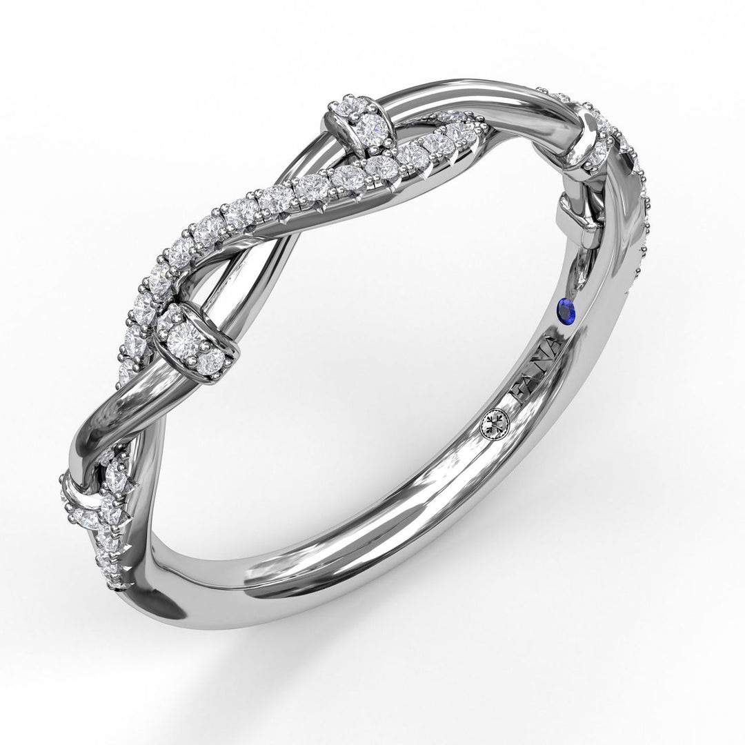 1/2 Diamond Twist Band