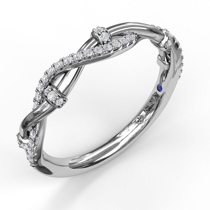 1/2 Diamond Twist Band