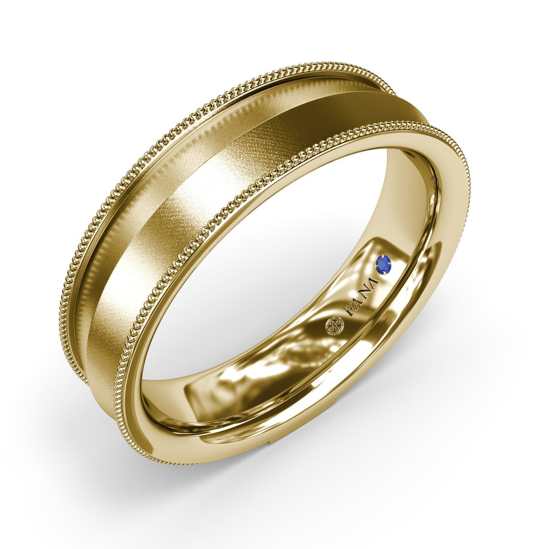 Sandblast Finish Mens Band